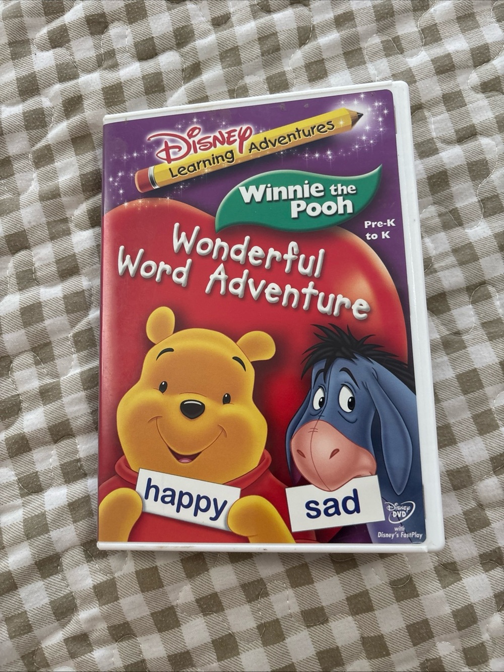 Disney Winnie the Pooh Wonderful Word Adventure - DVD in case